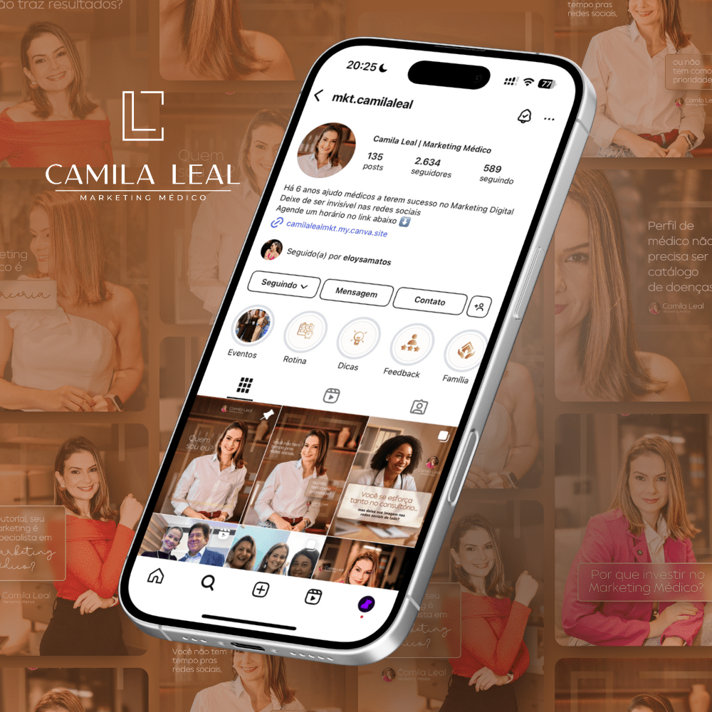 Camila Leal - Marketing Médico